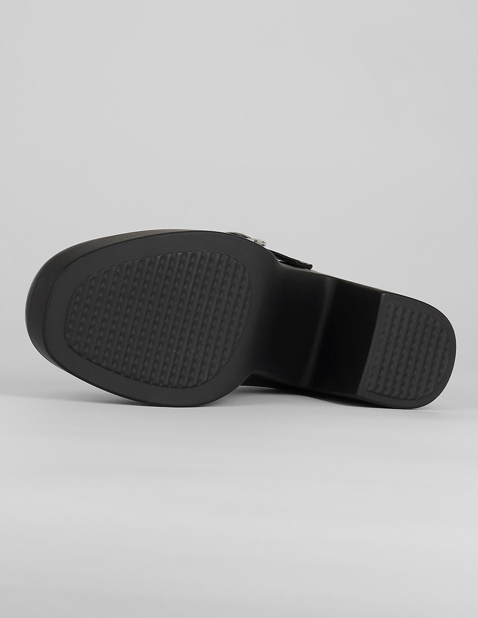 Zapatillas Classy en Piel vegana – Negro
