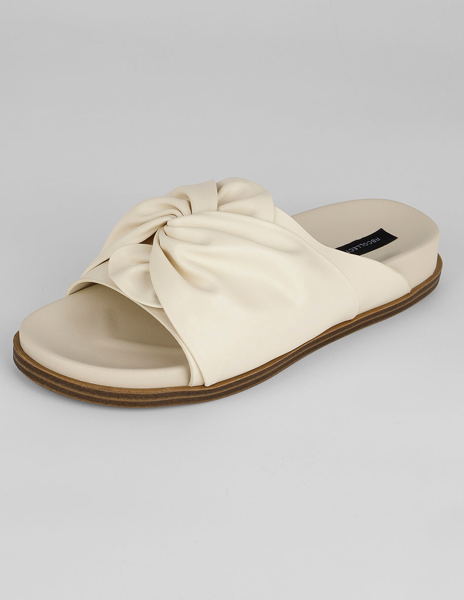Sandalias de piso Soft en Sintético – Blanco