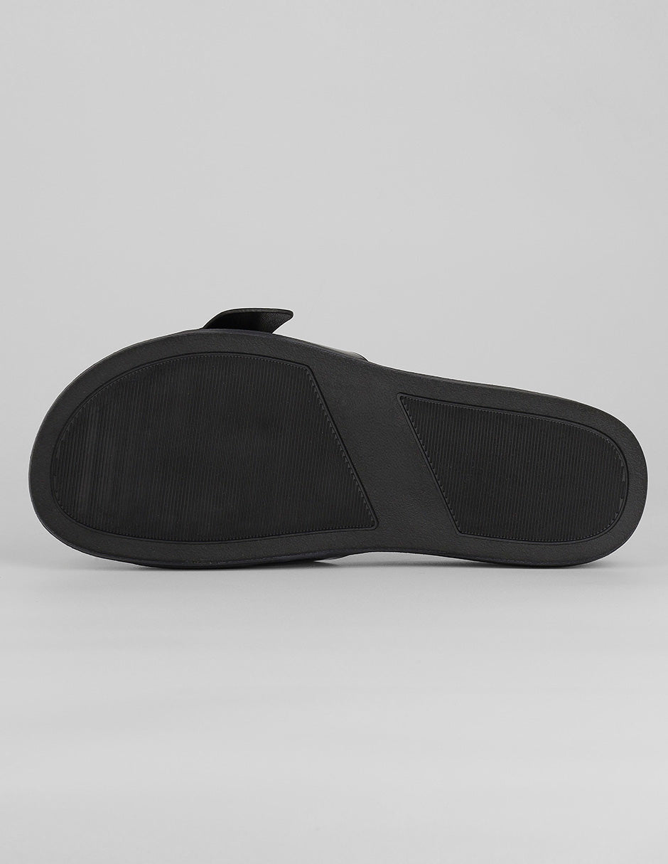 Sandalias de piso Soft en Charol – Negro