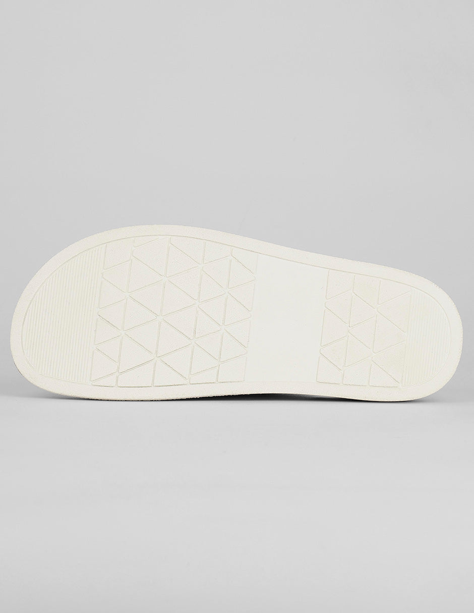 Sandalias de piso Yuri en Piel vegana – Beige
