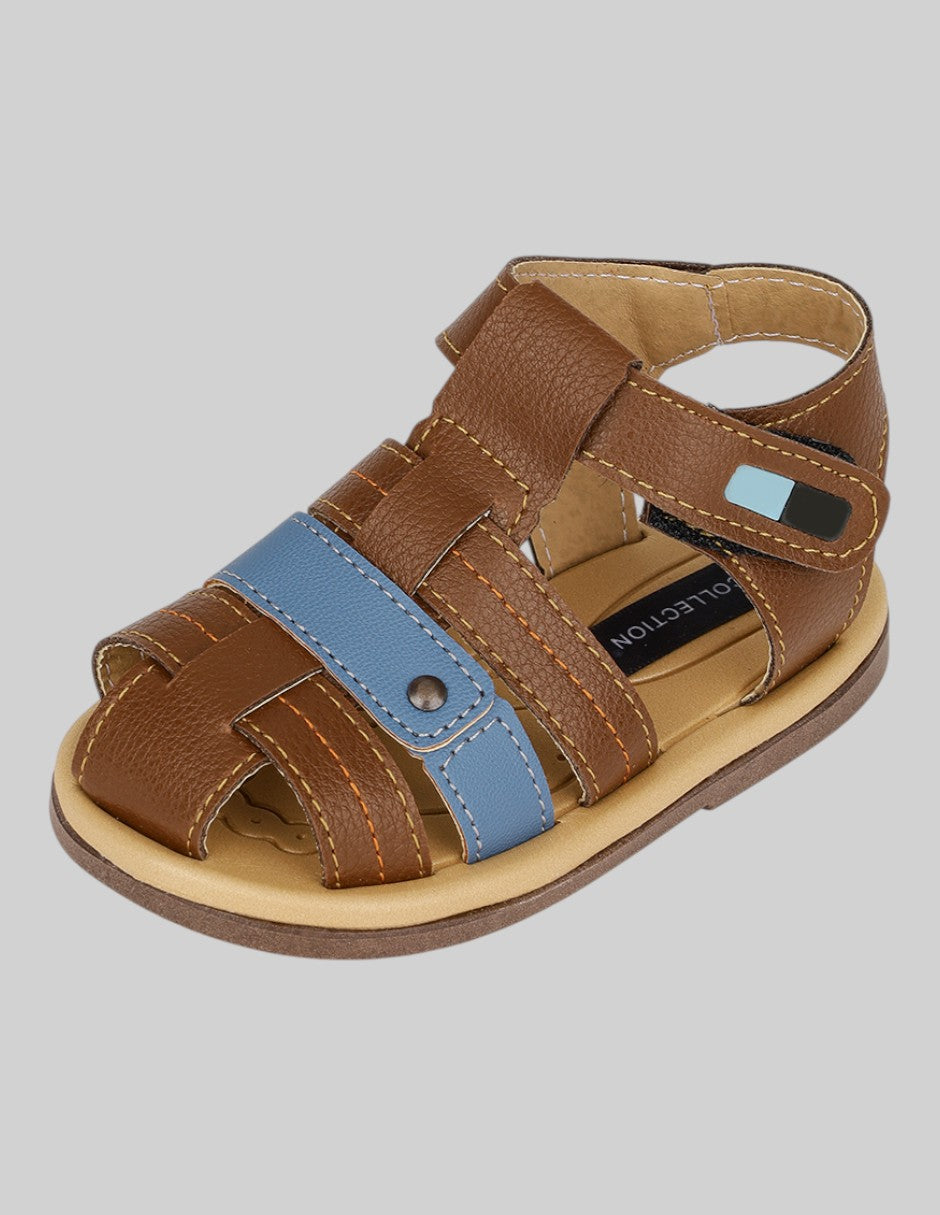 Sandalias Kids en Piel vegana – Cafés