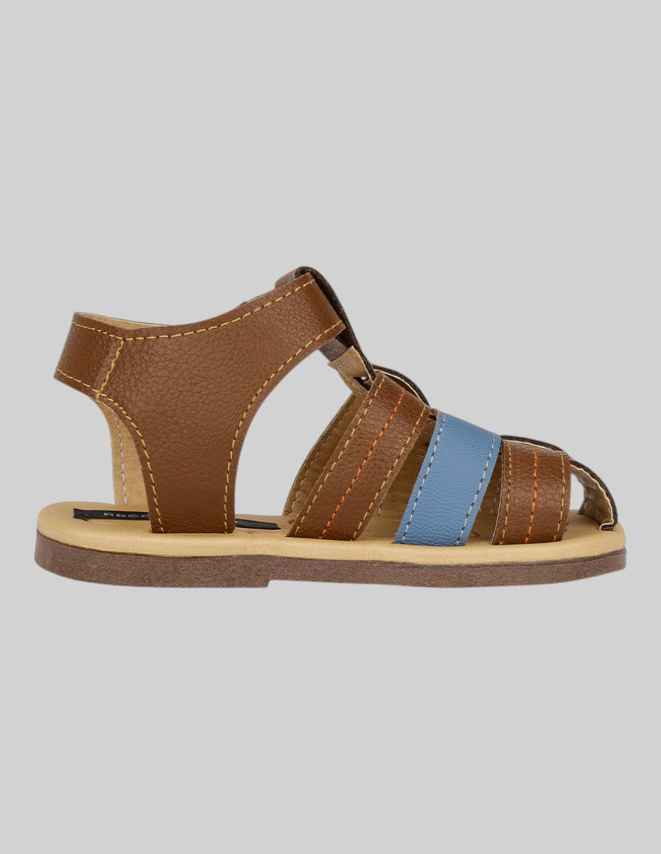 Sandalias Kids en Piel vegana – Cafés