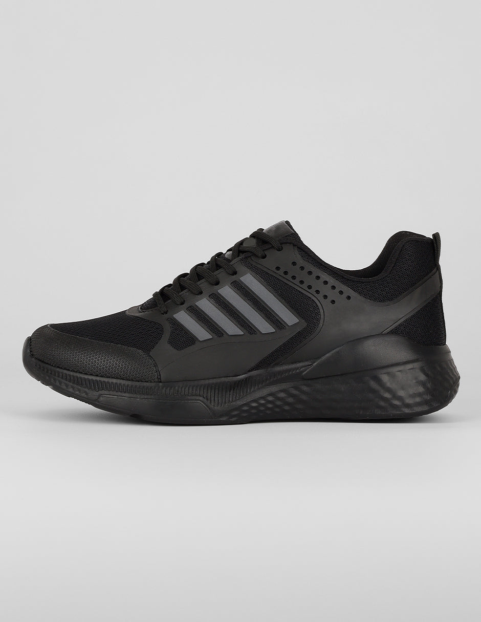 Tenis tipo deportivo Exterior Textil Color Negro Para Hombre De RBMOVE