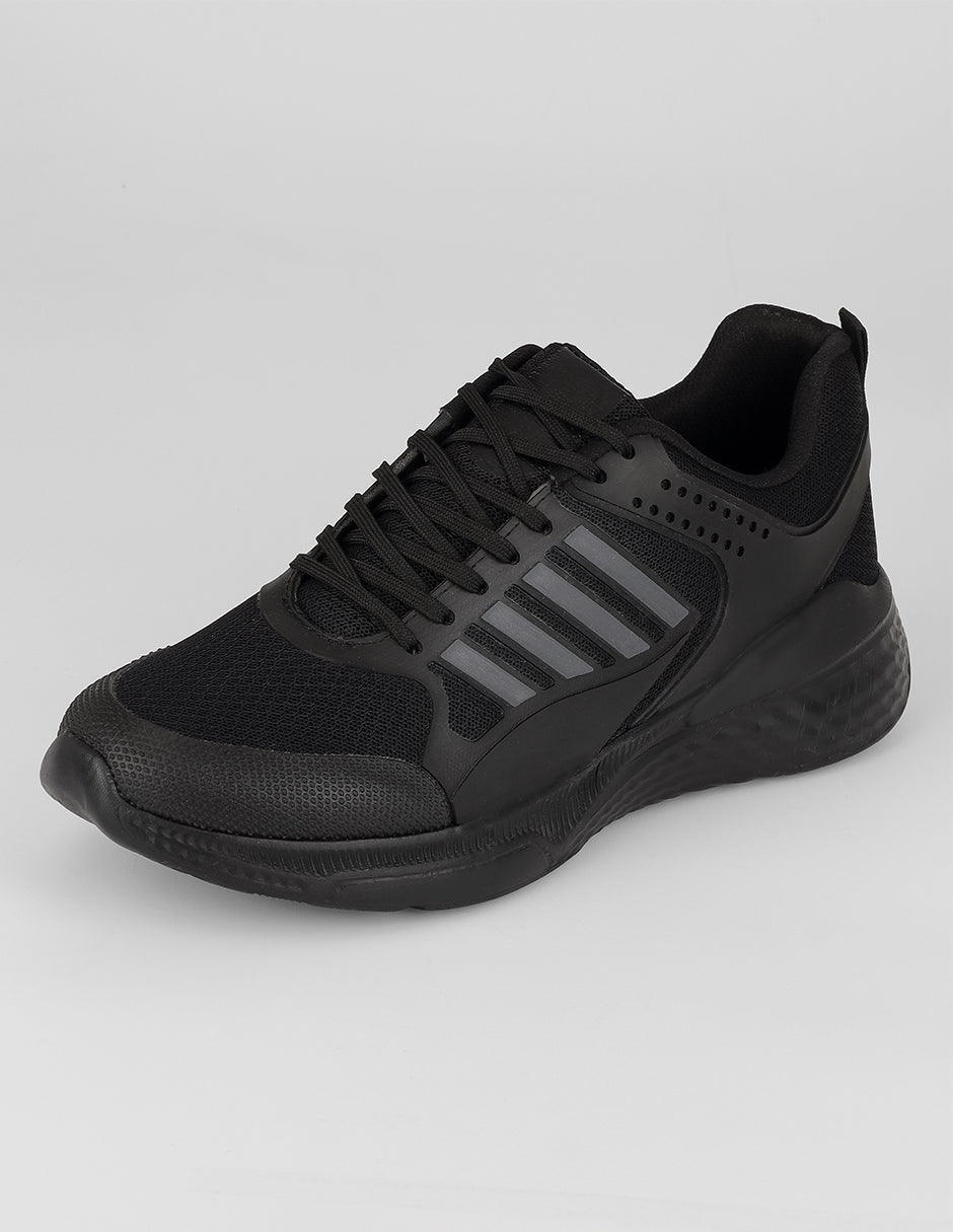 Tenis tipo deportivo Sport en Textil – Negro