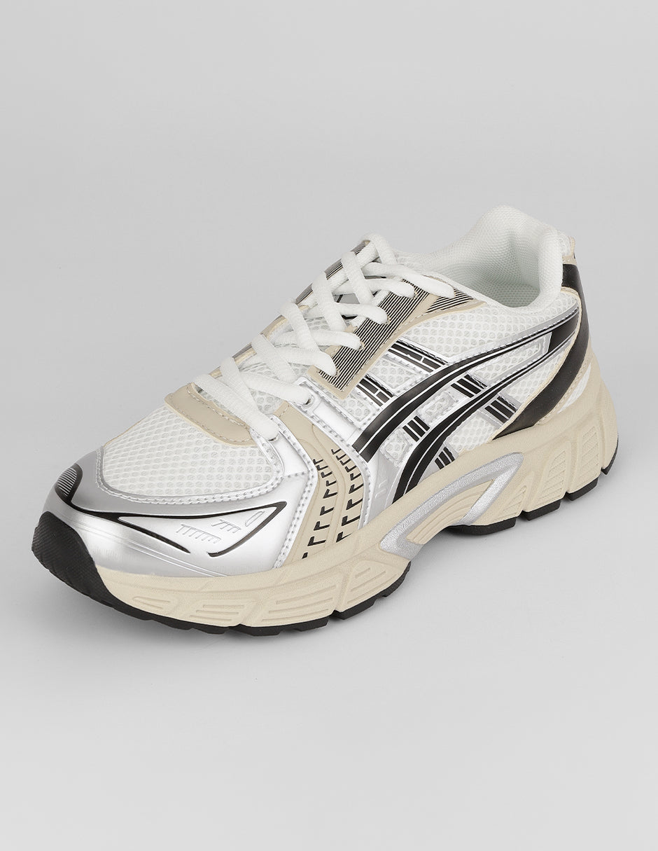 Tenis tipo deportivo  highline en Textil – Beige