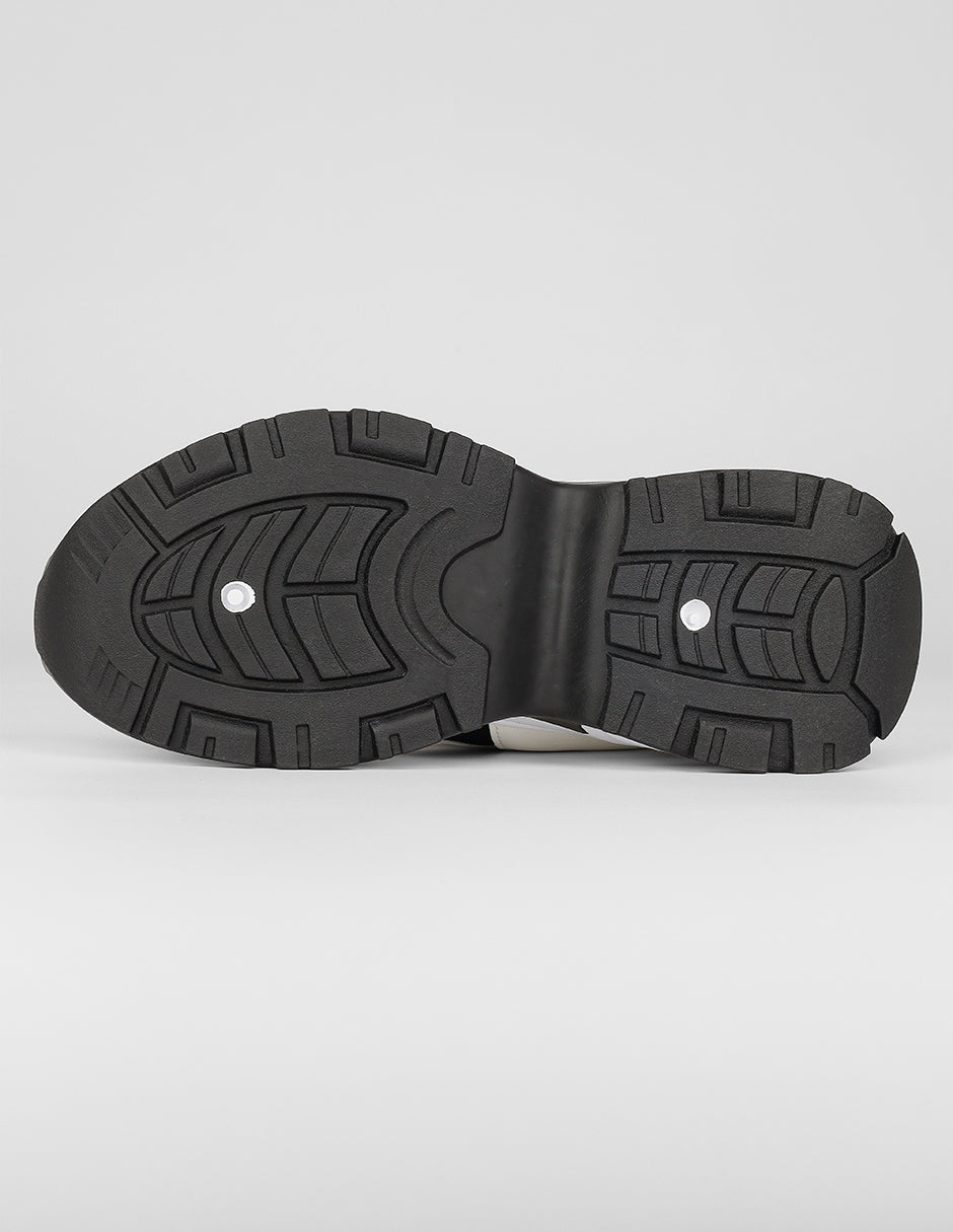 Tenis tipo deportivo HIGHLINE en Textil – Blanco