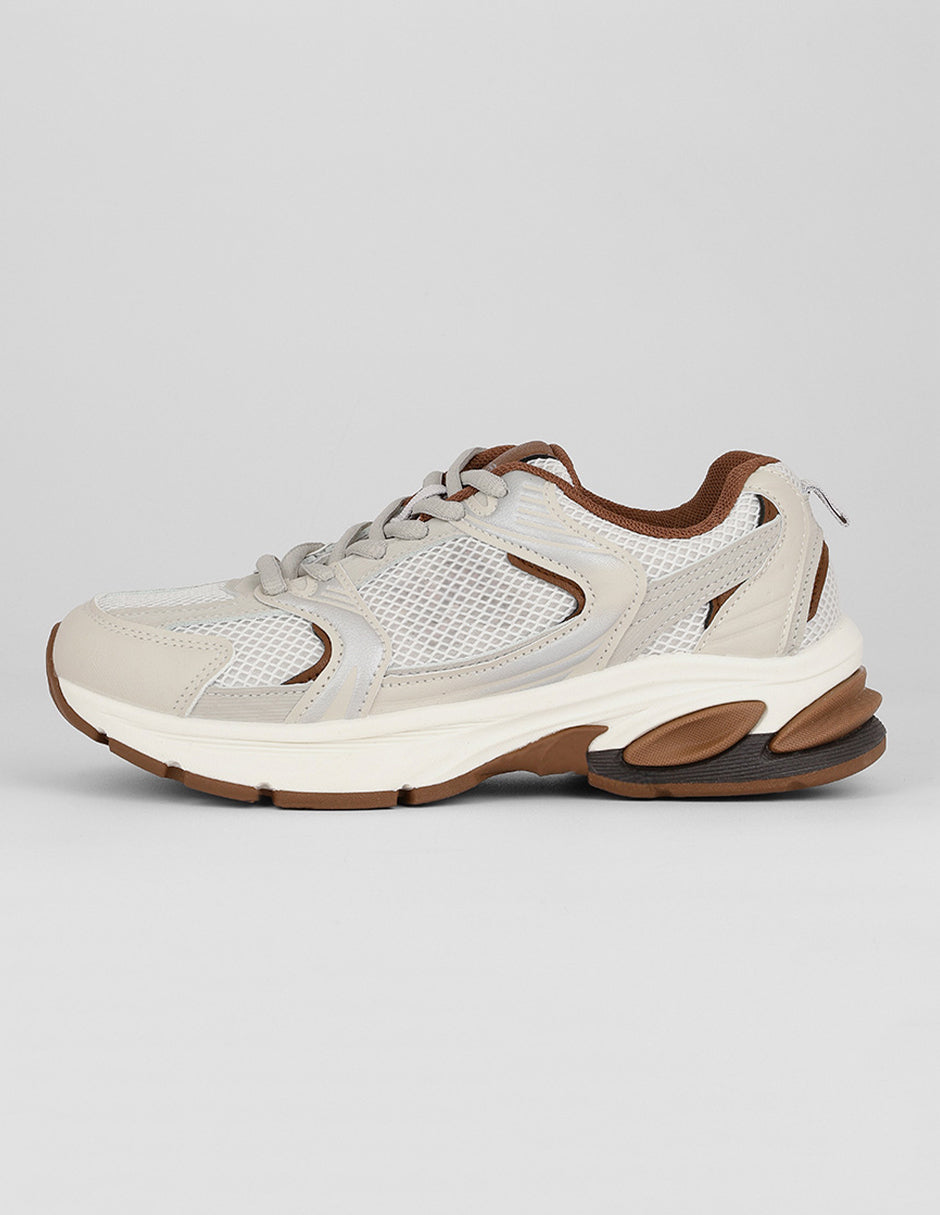 Tenis tipo deportivo  HIGHLINE en Textil – Gris