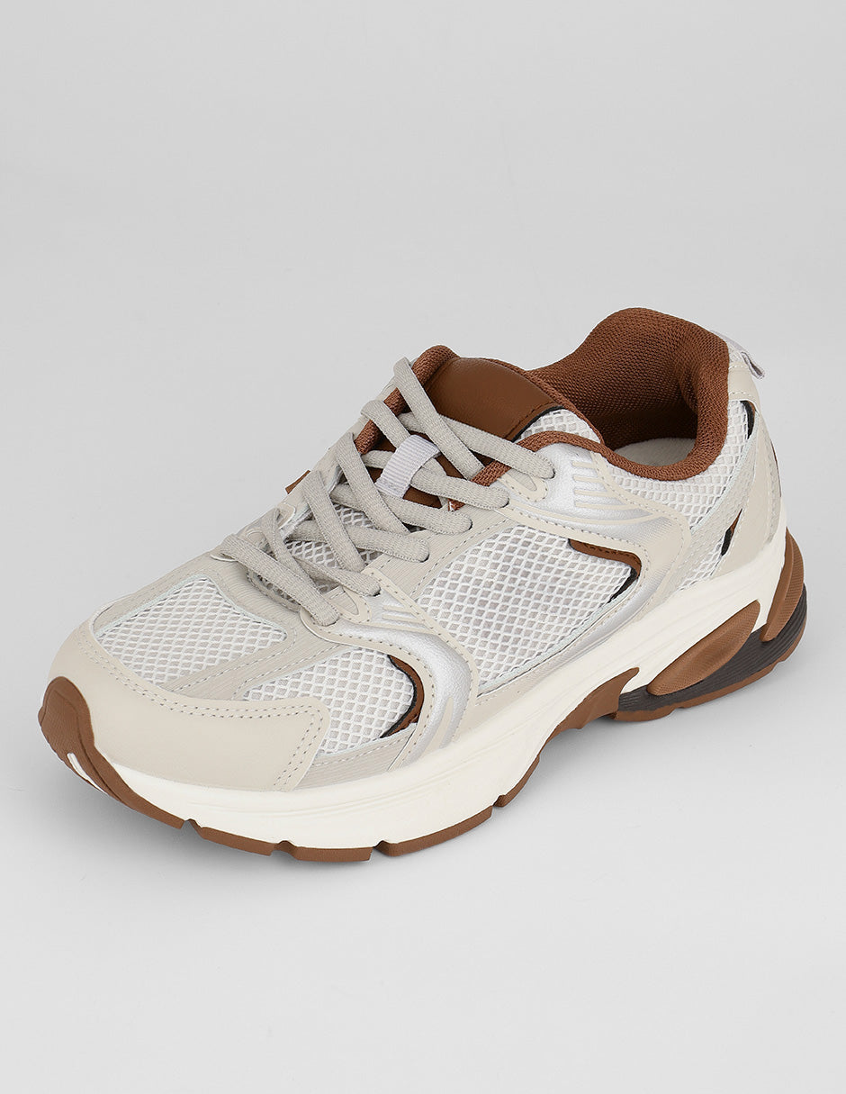 Tenis tipo deportivo  HIGHLINE en Textil – Gris
