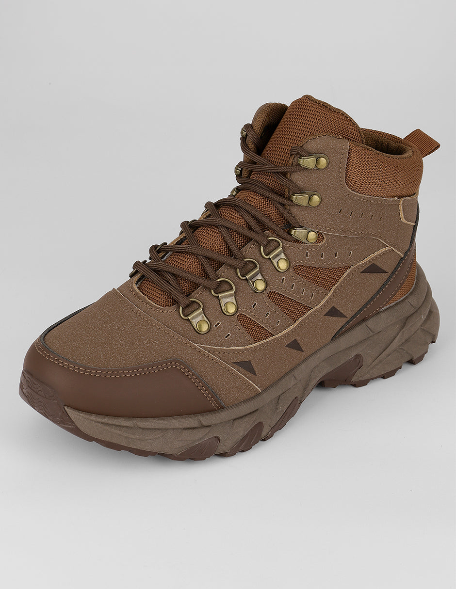 Botas de senderismo Hiking en Textil – Café