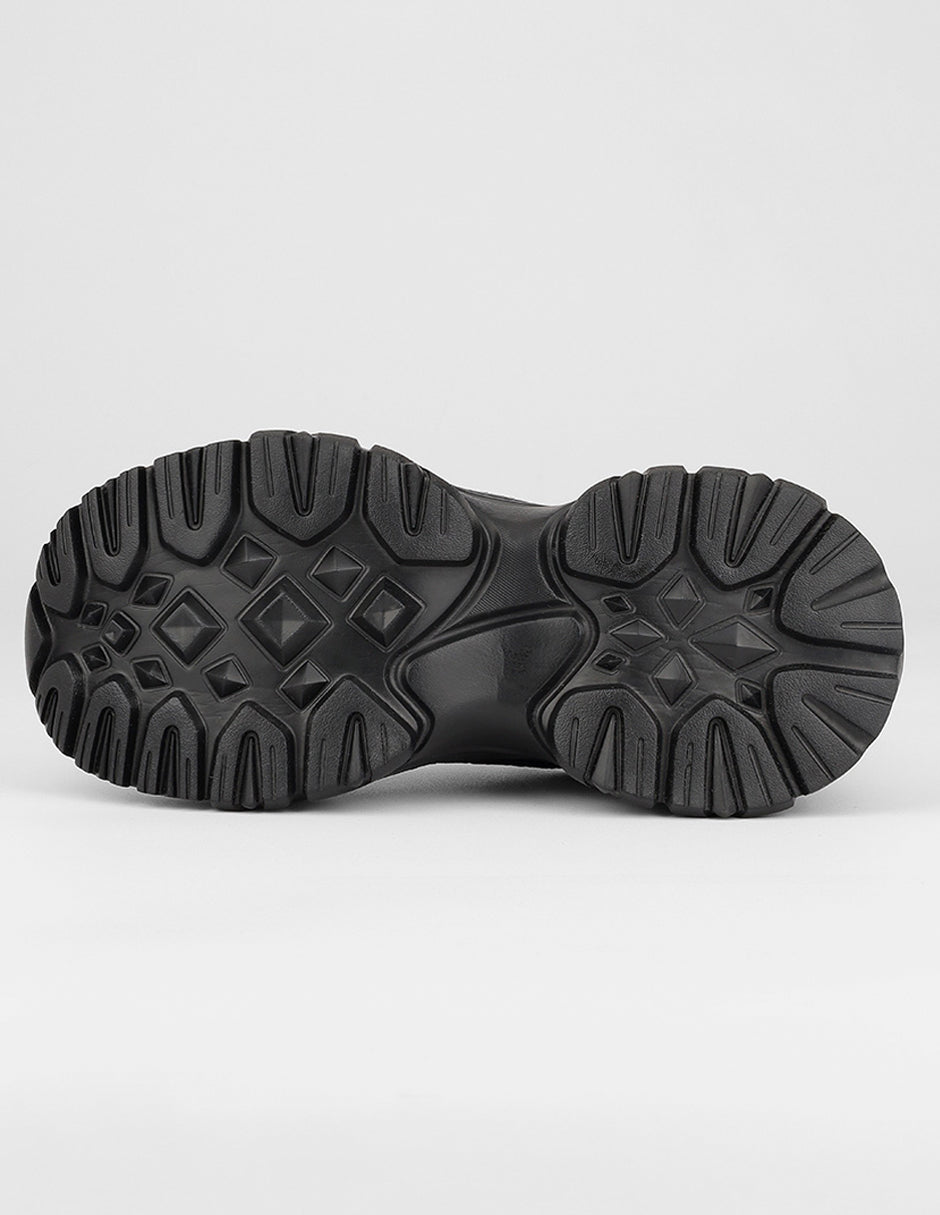 Tenis tipo deportivo  Highline en Textil – Negro