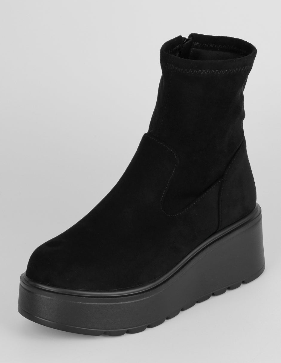 Botas casuales Osom en Gamuza – Negro