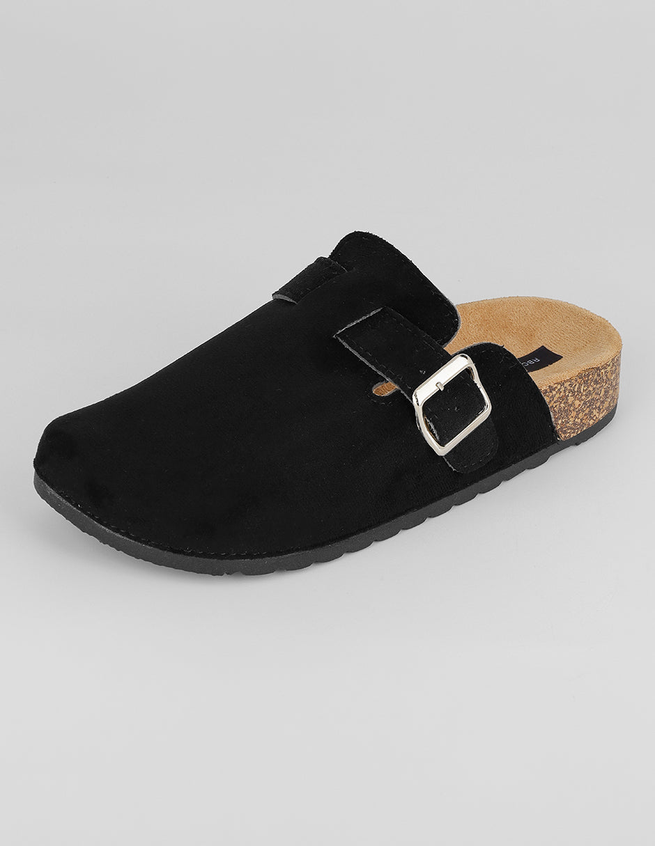 Alpargatas Onne en Gamuza – Negro