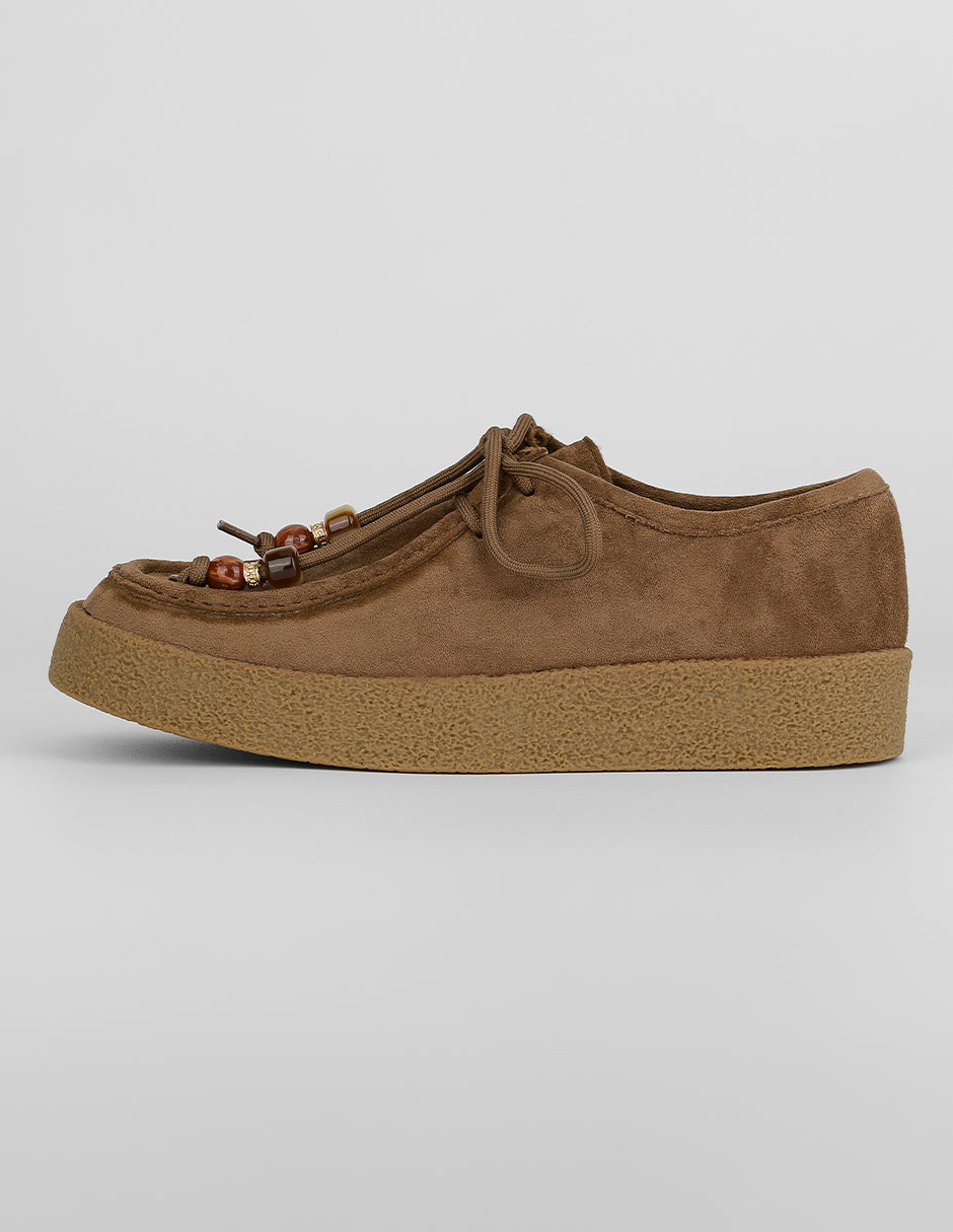 Zapatos de confort Exterior Gamuza Color Café Para Mujer De RBCOLLECTION
