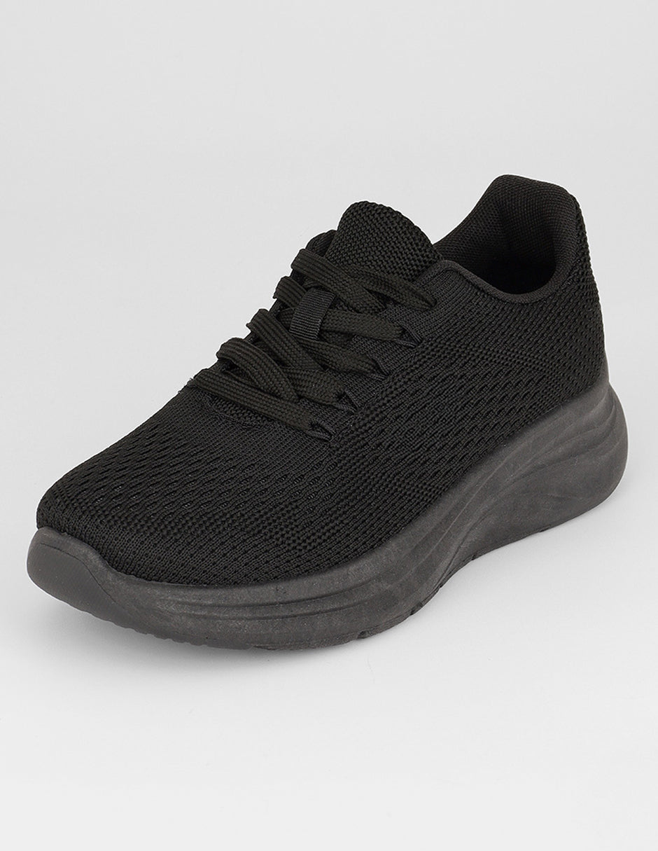 Tenis tipo deportivo  Sport en Textil – Negro