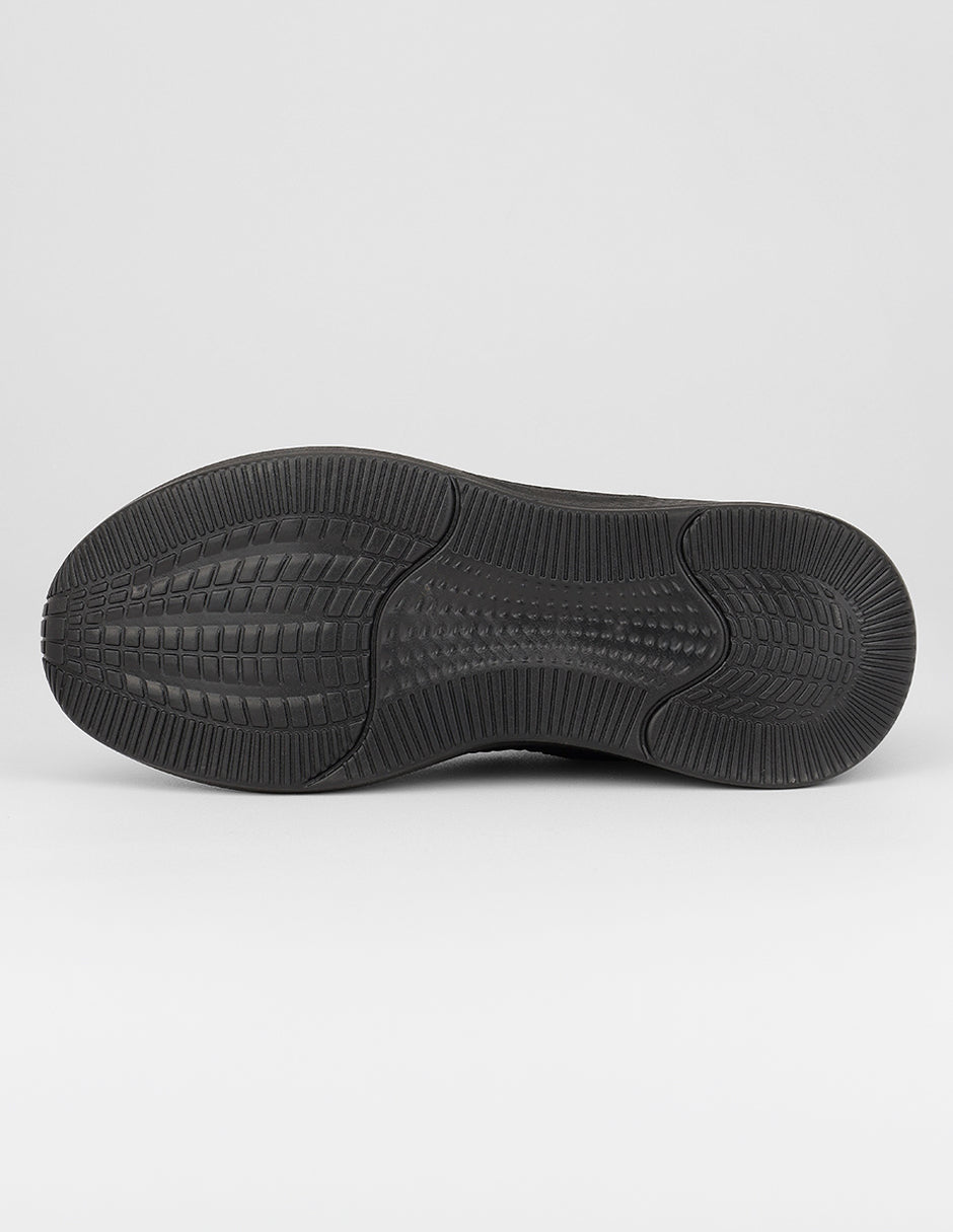 Zapatos de confort Comfy en Textil – Negro