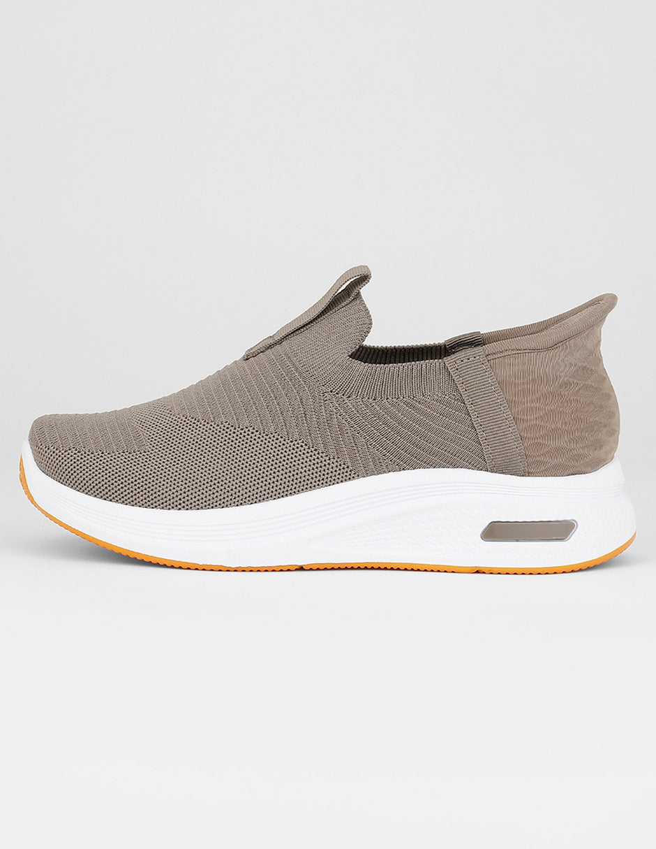 Zapatos de confort Exterior Textil Color Gris Para Mujer De RBBASICS