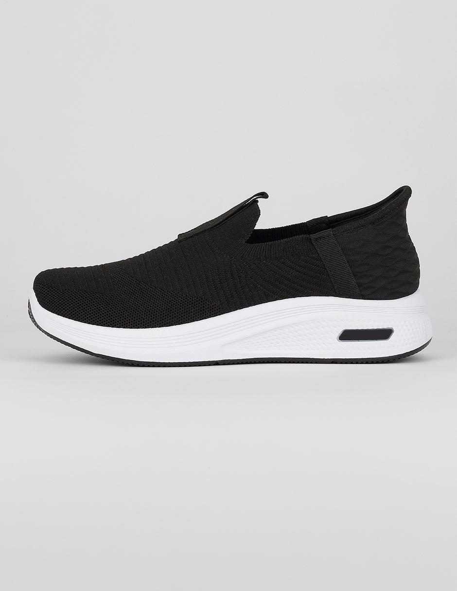 Zapato de confort Exterior Textil Color Negro Para Hombre De RBCOLLECTION