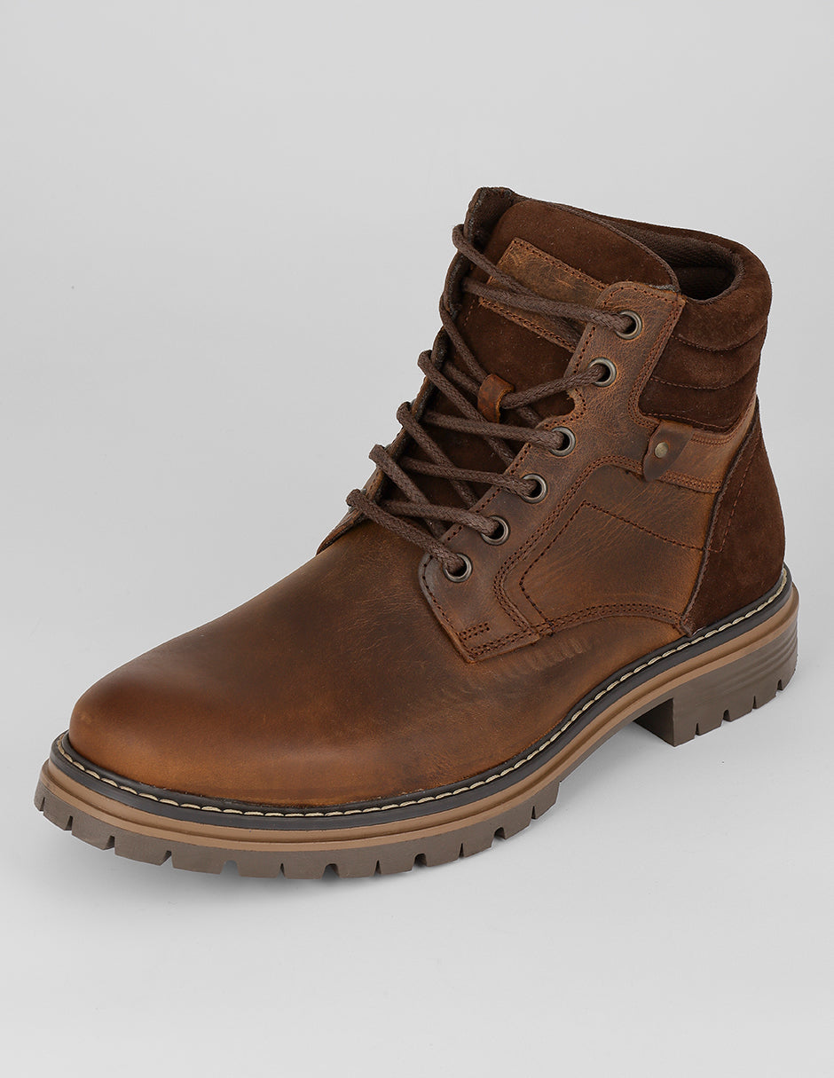 Botas casuales Hand made en Piel – Café