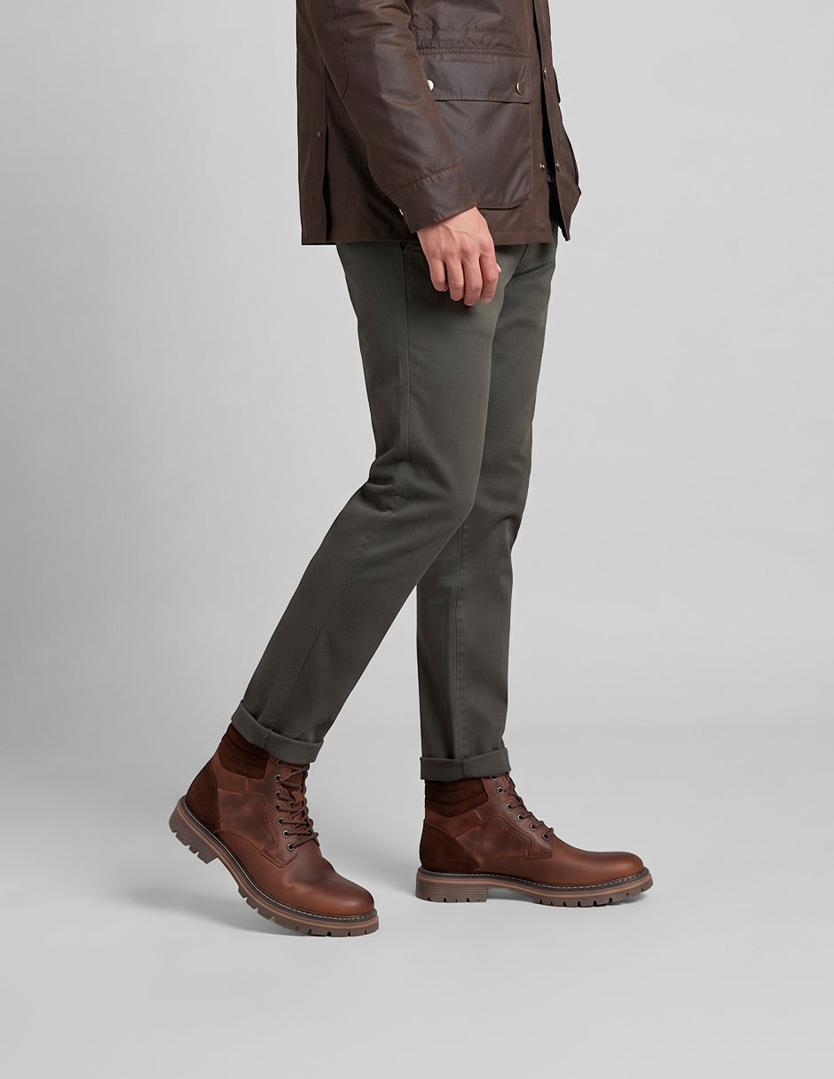 Botas casuales Hand made en Piel – Café