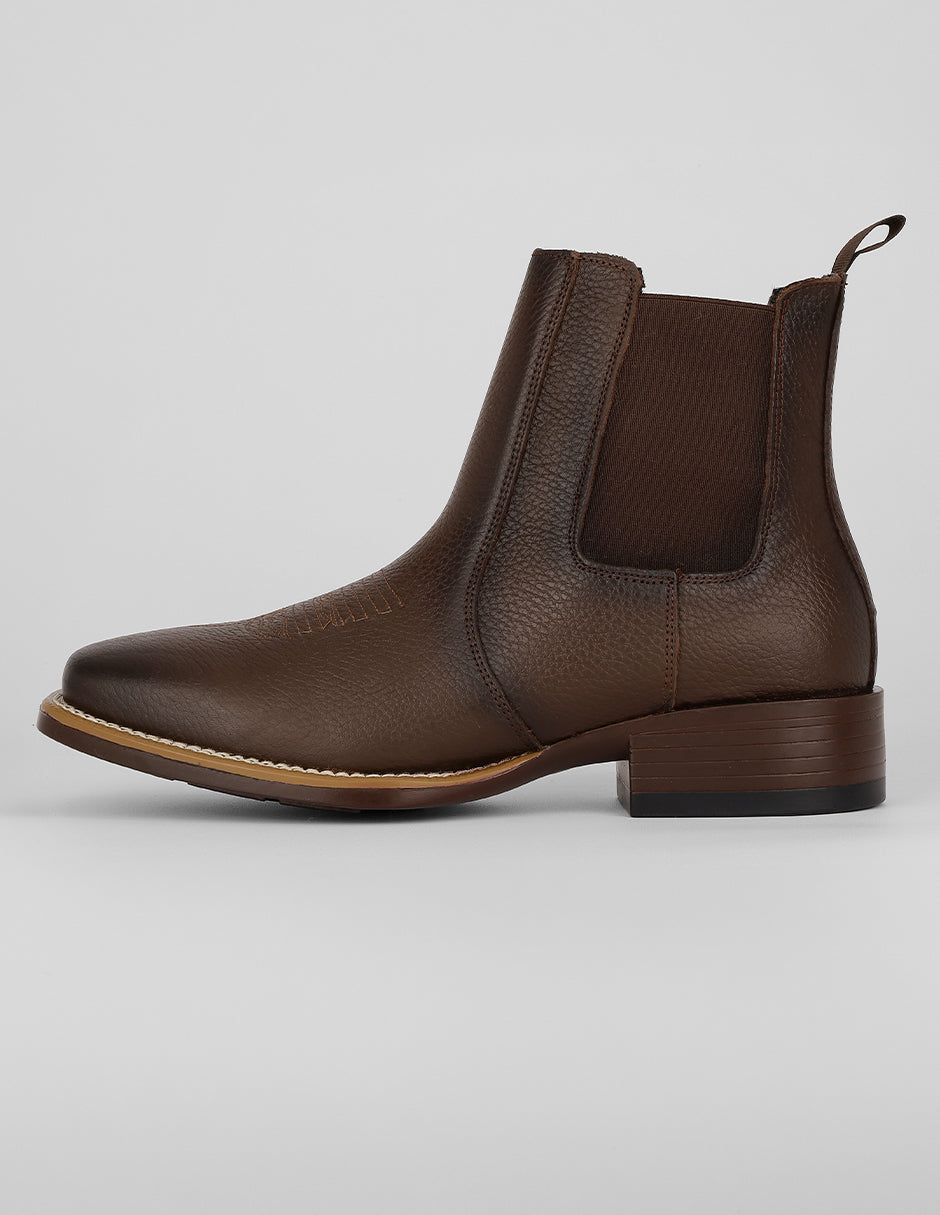 Botas casuales Exterior Piel Color Café Para Hombre De RBCOLLECTION