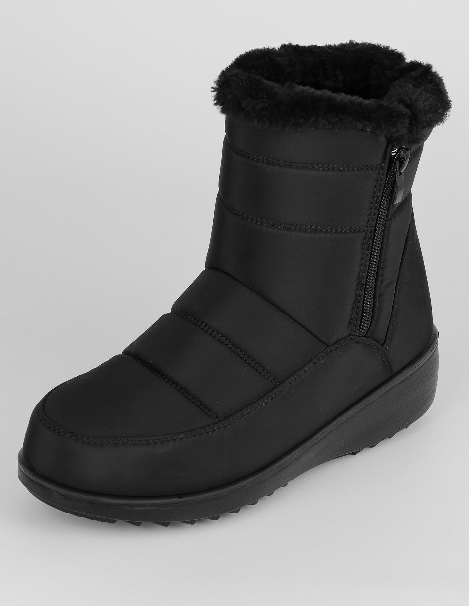 Botas casuales Bosqui en Textil – Negro