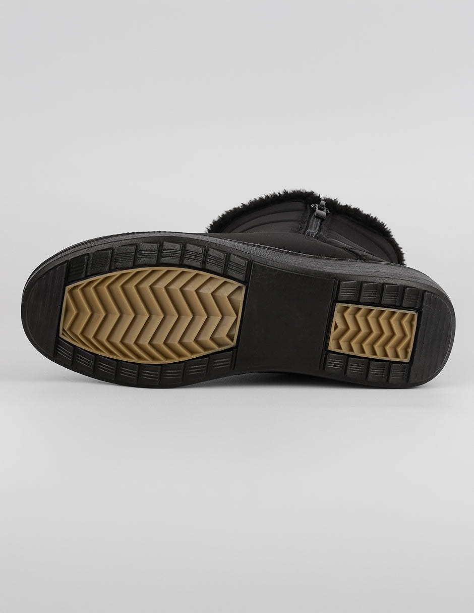 Botas casuales Bosqui en Textil – Negro