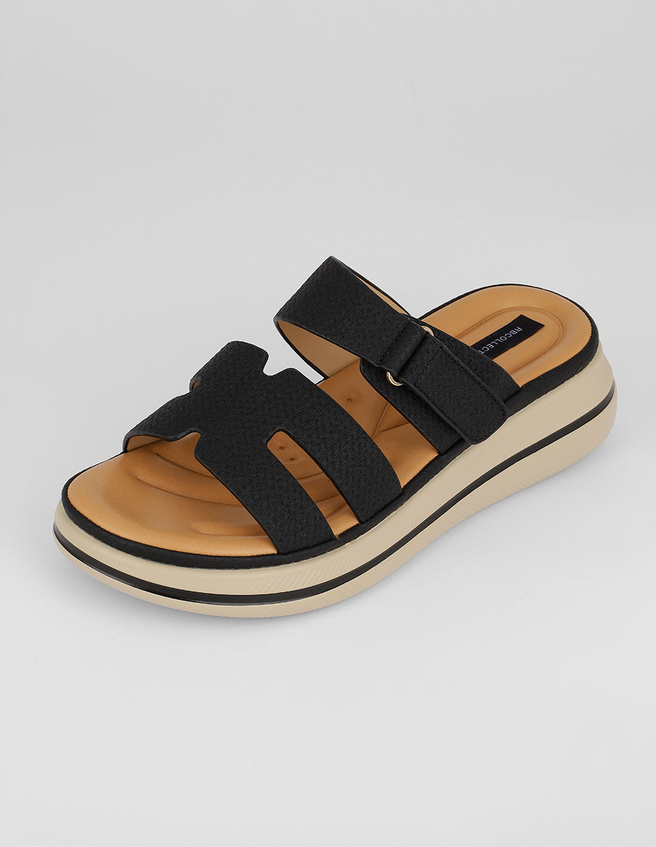 Sandalias con plataforma Hera en Sintético – Negro