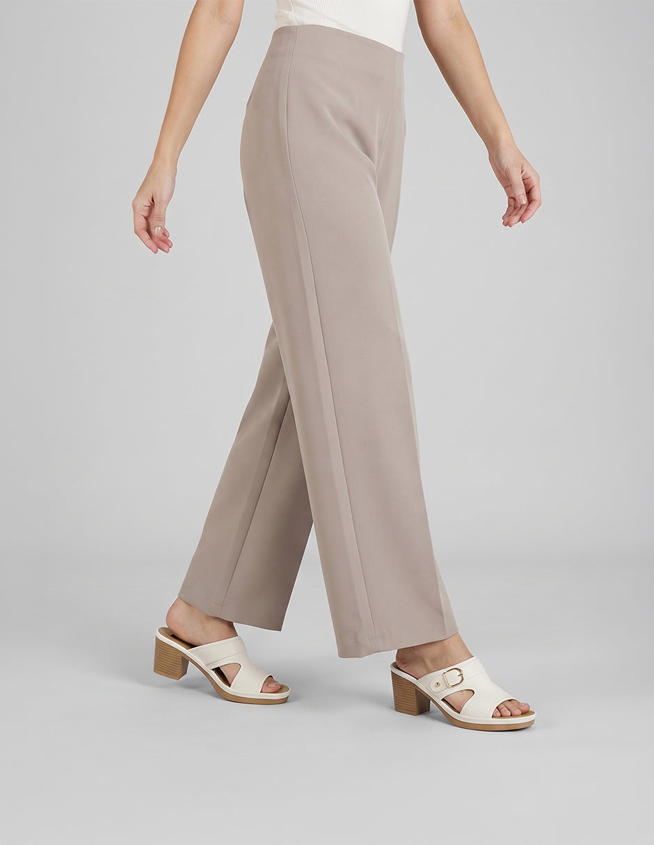 Sandalia con tacón Comfy en Piel vegana – Blanco