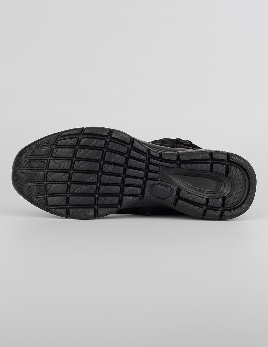 Botas casuales Bite en Gamuza – Negro