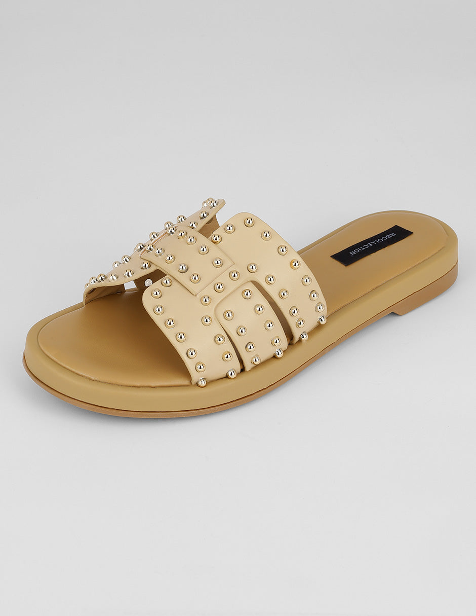 Sandalias de piso Glowm en Sintético – Beige