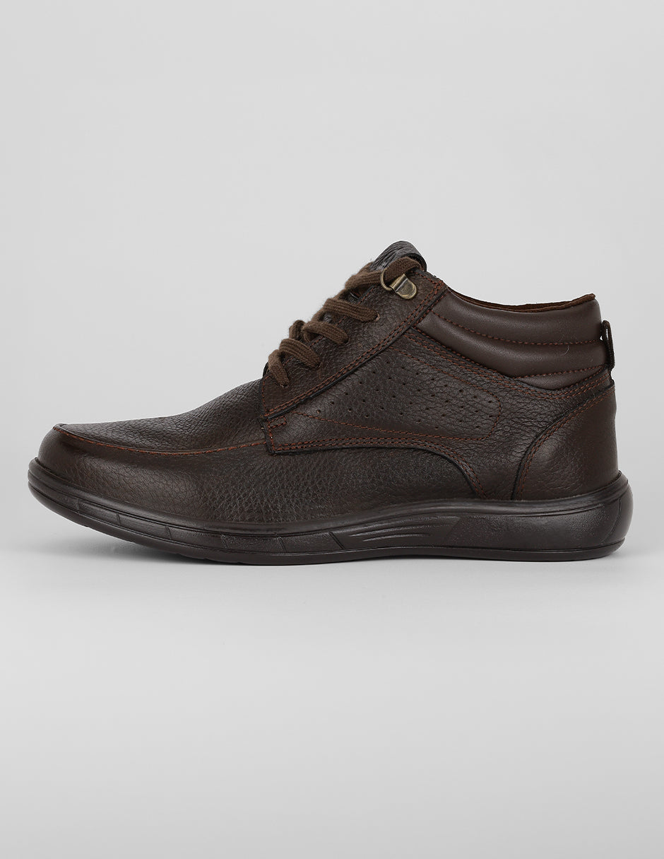 Botas casuales Exterior Piel Color Café Para Hombre De RBCOLLECTION