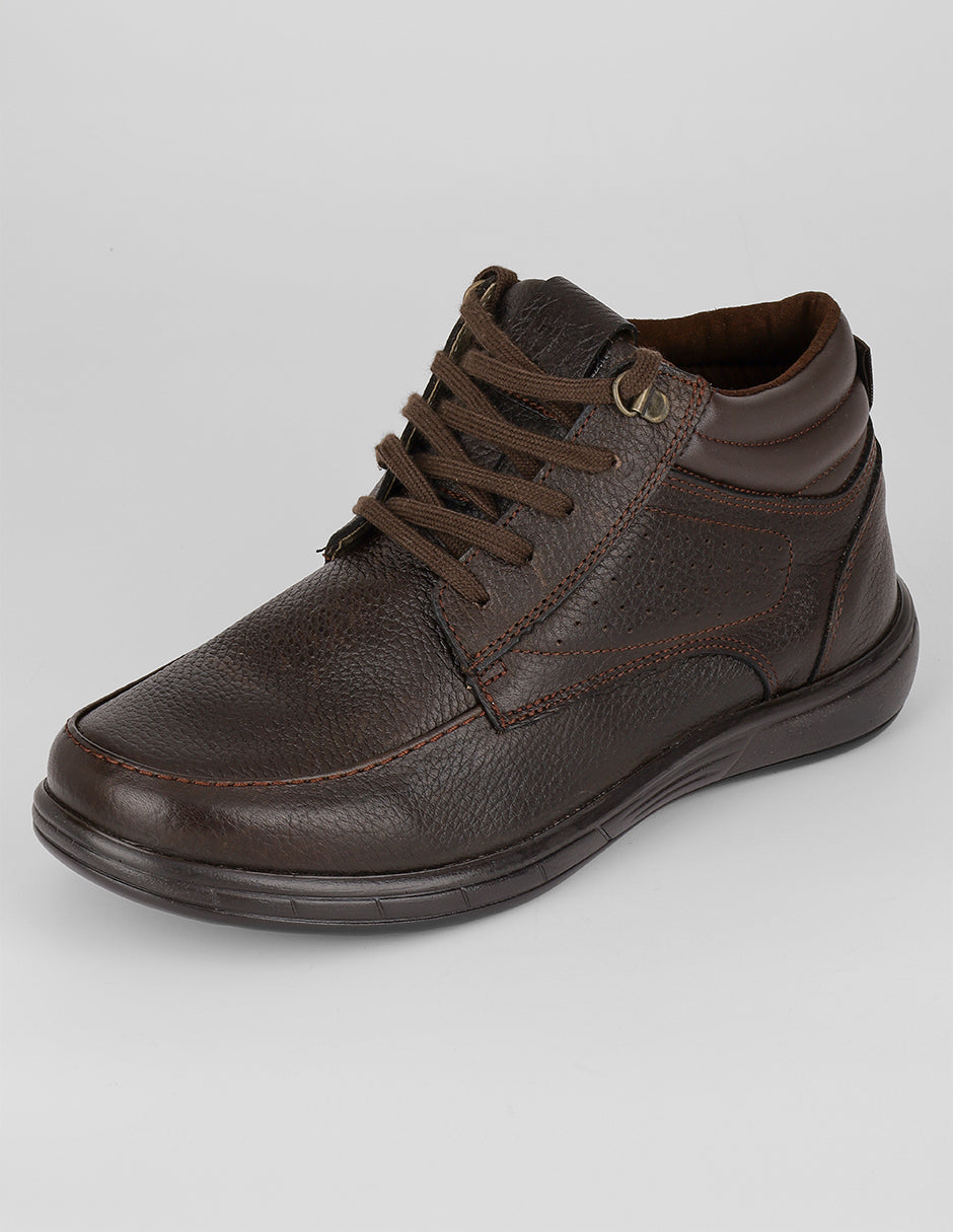Botas casuales Hand made en Piel – Café