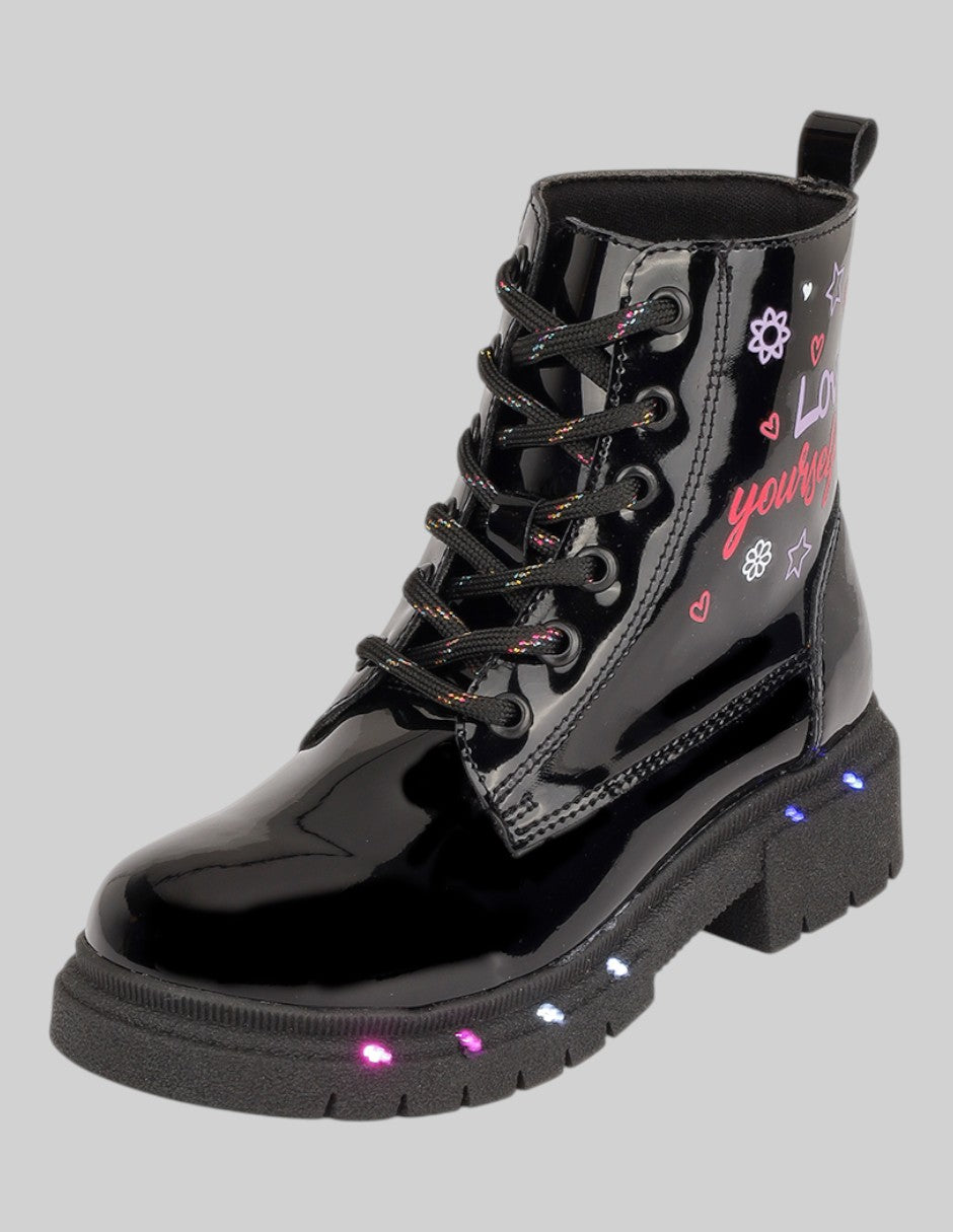 Botas Kids en Textil – Negros