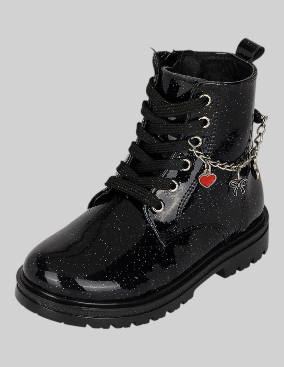 Botas Kids en Textil – Negros