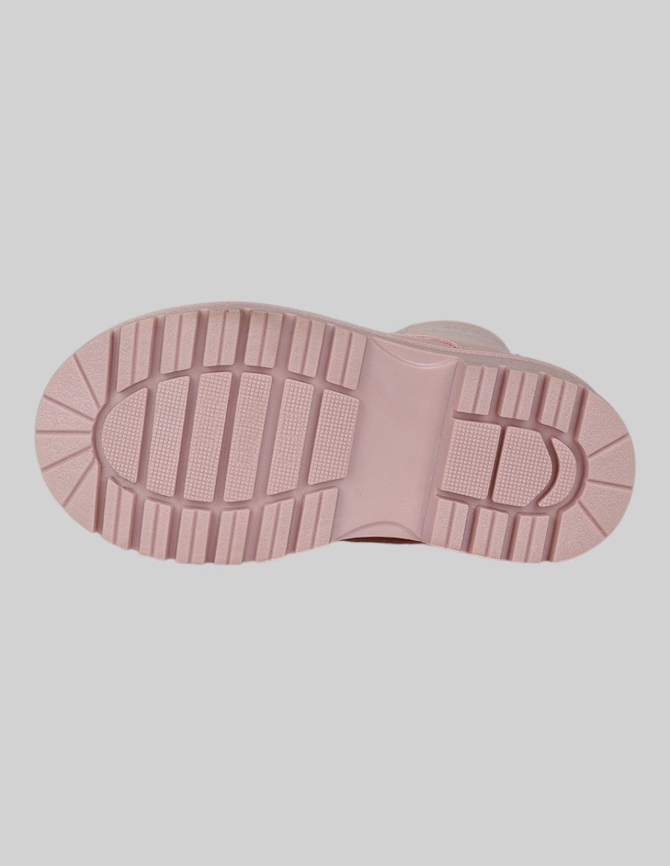 Botas Kids en Textil – Rosas