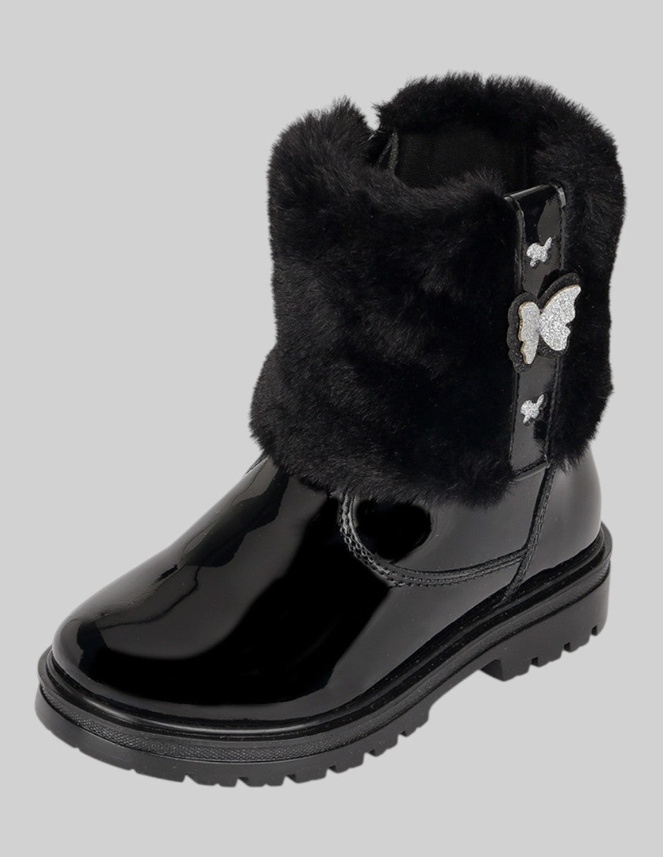 Botas Kids en Textil – Negros