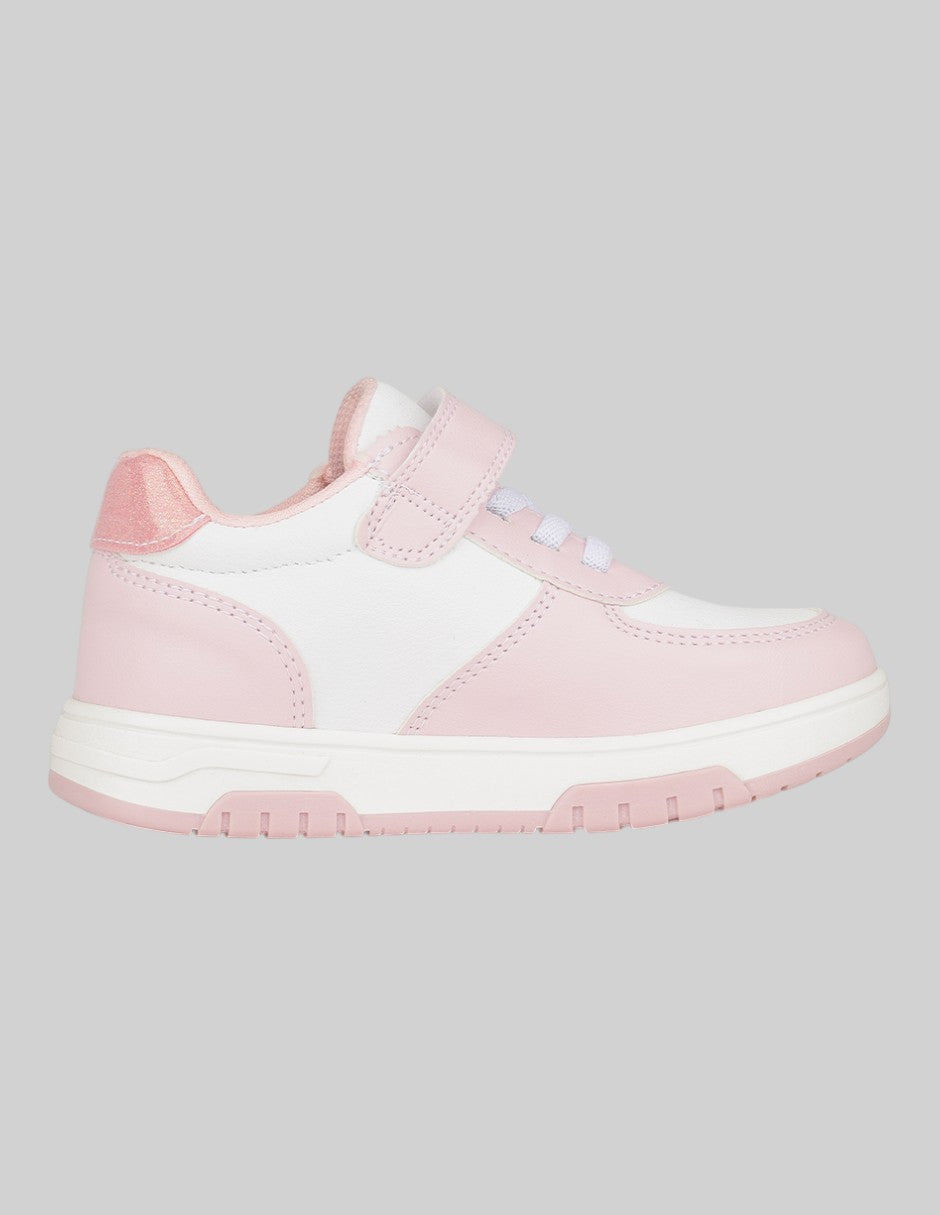 Tenis Kids en Textil – Rosas