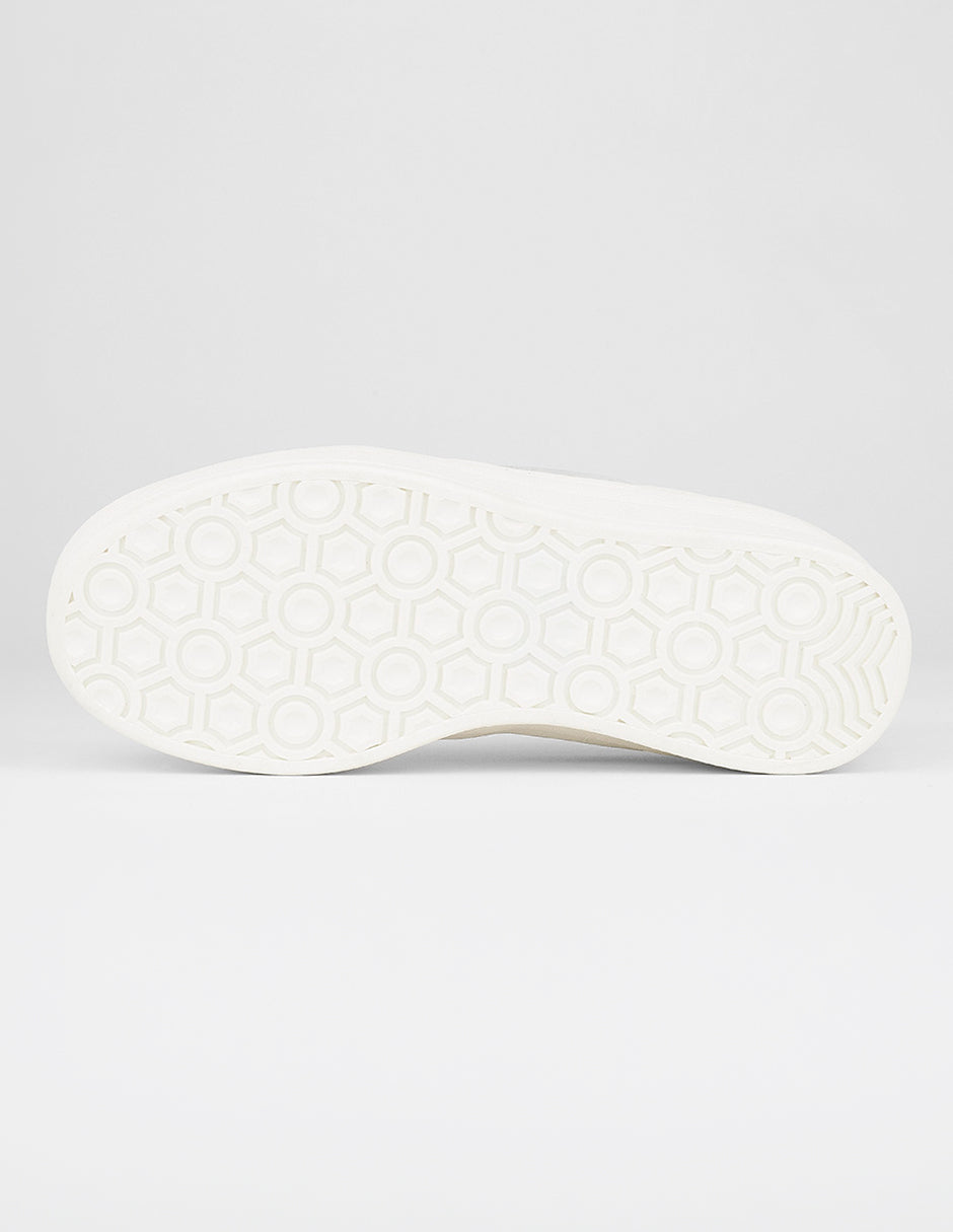 Tenis con cordones  Urban en Piel vegana – Blanco