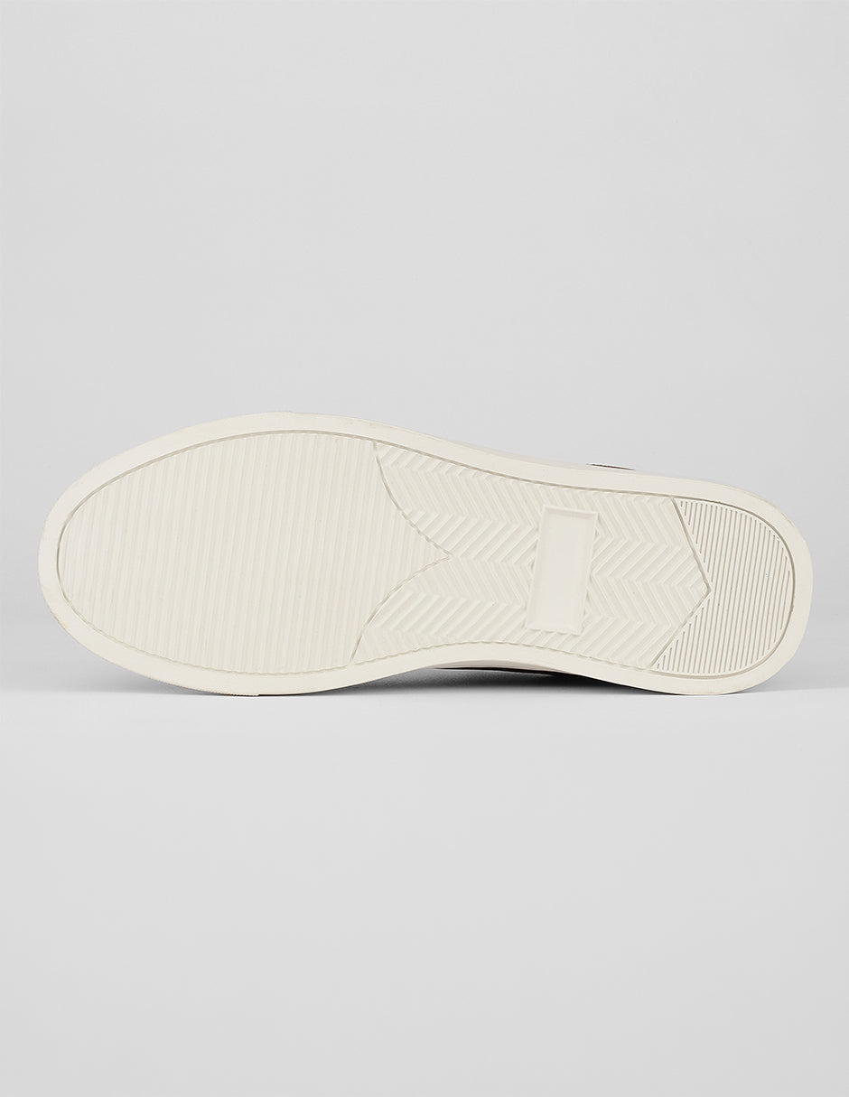 Tenis con cordones Urban en Piel vegana – Café