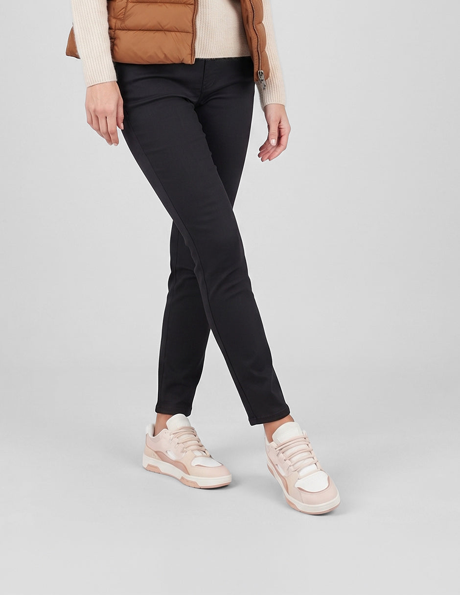 Tenis con cordones  Urban en Piel vegana – Rosa