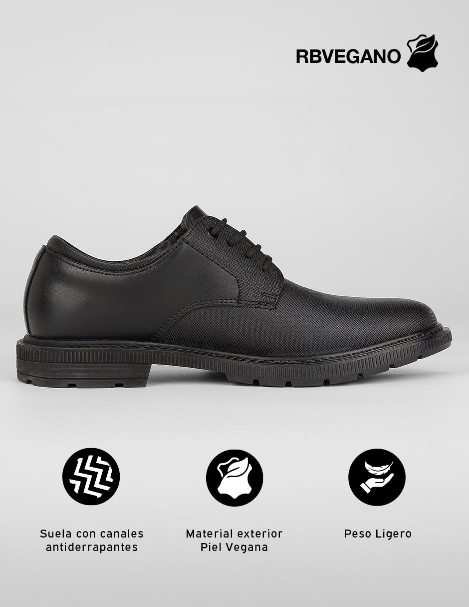 Zapatos de vestir Confi en Piel vegana – Negro