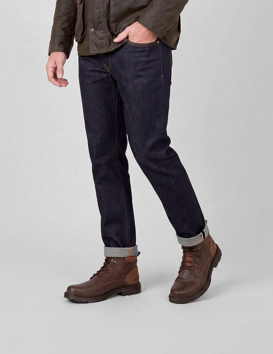 Botas casuales Bike en Piel vegana – Café