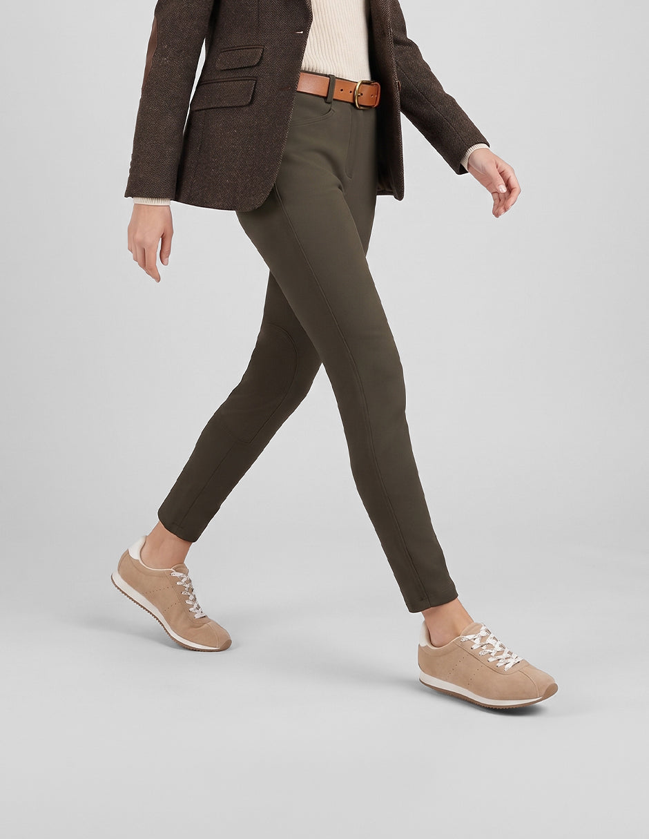 Tenis con cordones  Bear en Textil – Beige