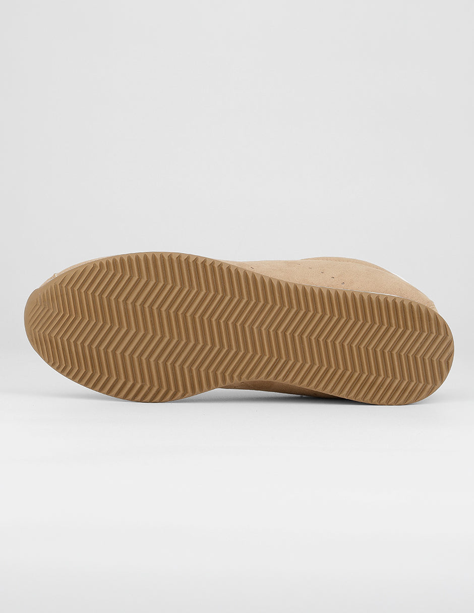 Tenis con cordones  Bear en Textil – Beige