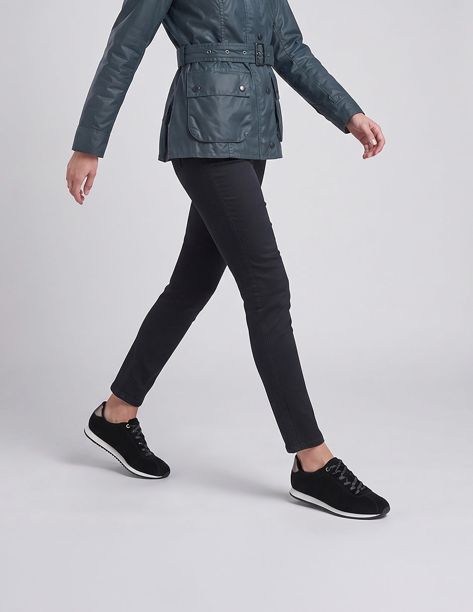 Tenis con cordones  Bear en Textil – Negro