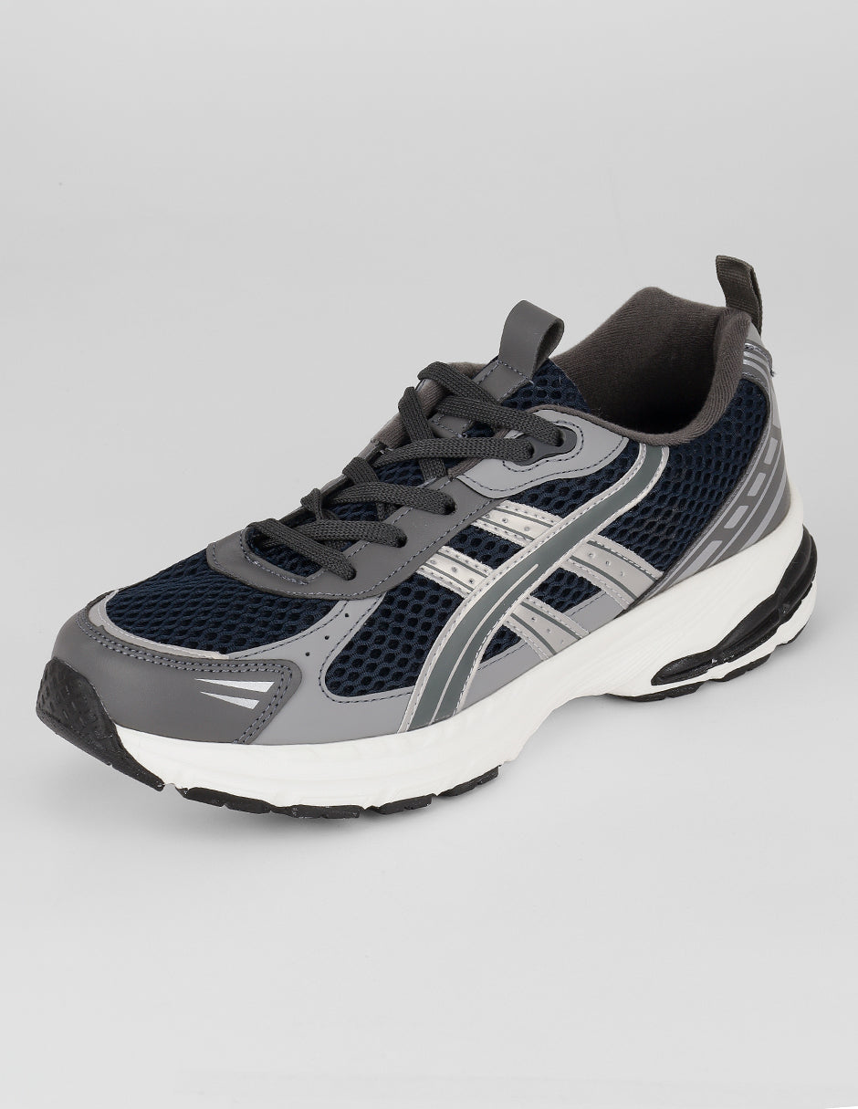 Tenis tipo deportivo Creed en Textil – Azul