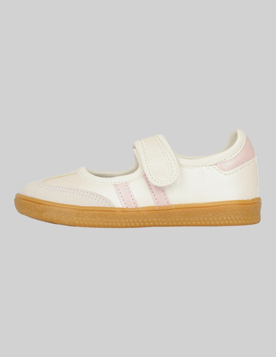 Tenis Exterior Sintético Color Beige Para Niña De RBCOLLECTION