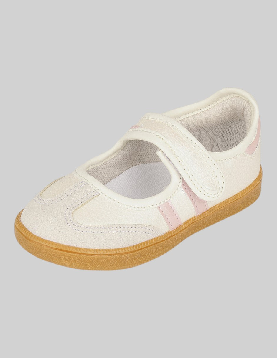 Tenis Kids en Textil – Beiges