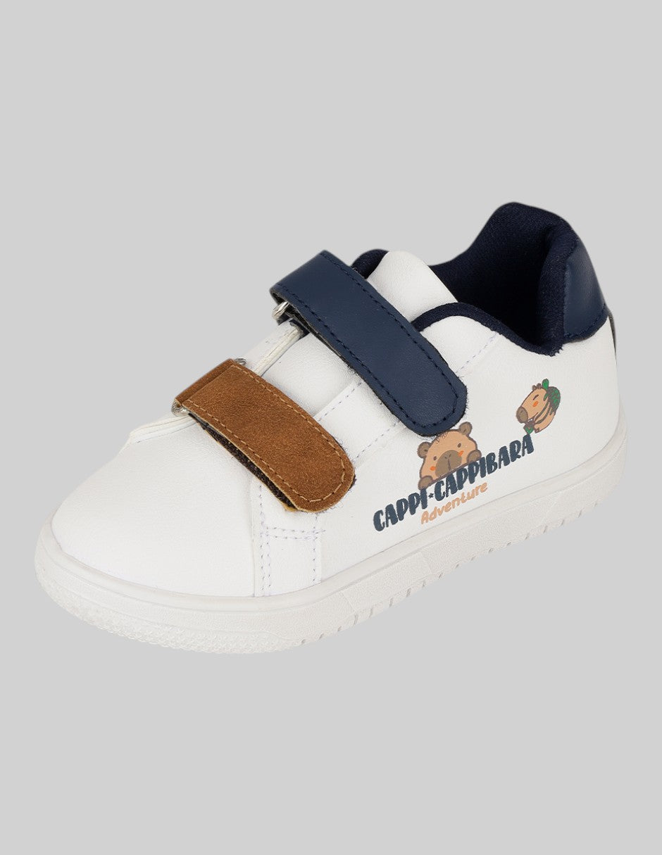 Tenis Kids en Textil – Blancos