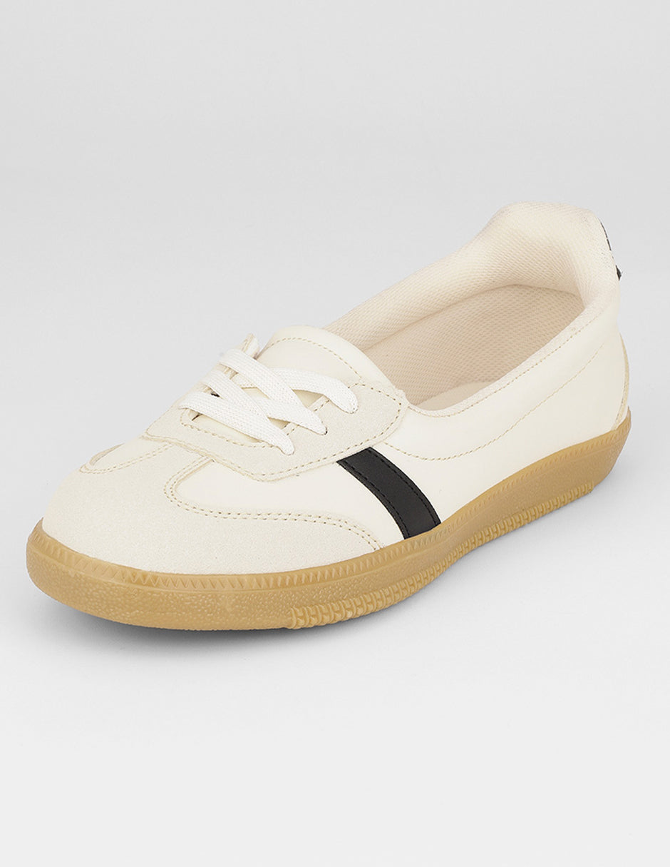 Zapatos de confort Sam en Sintético – Beige